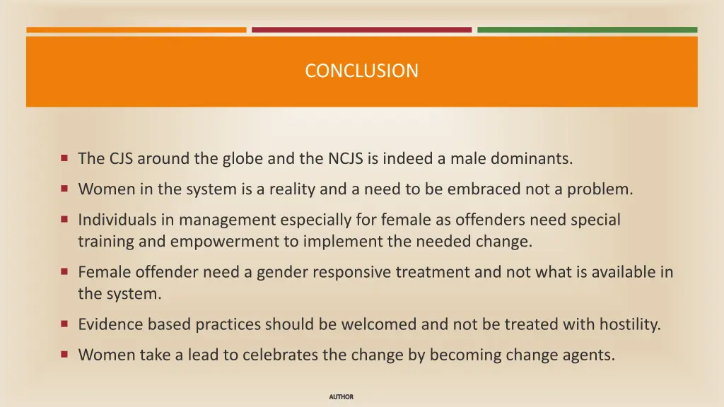 conclusion
