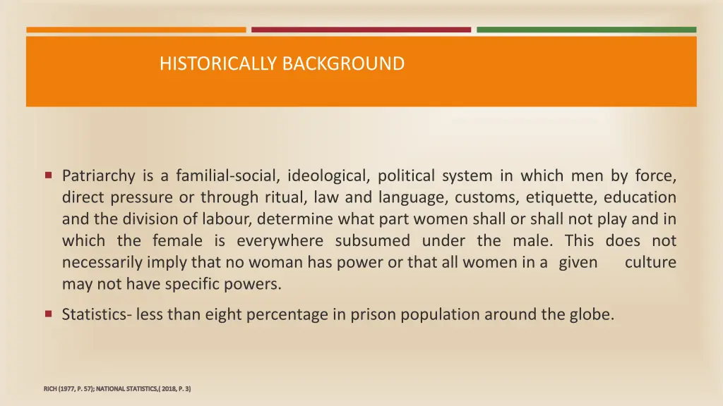 historically background