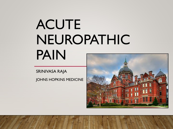 acute neuropathic pain