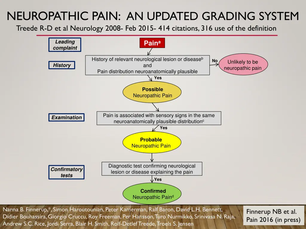 neuropathic pain an updated grading system treede
