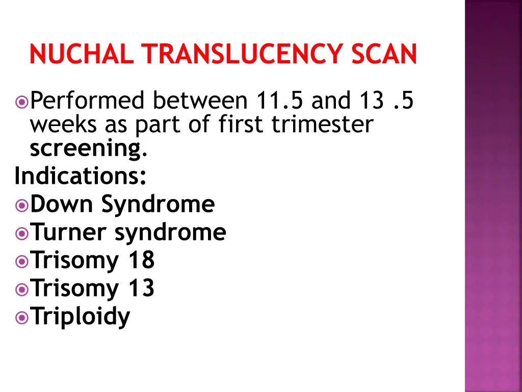 nuchal translucency scan