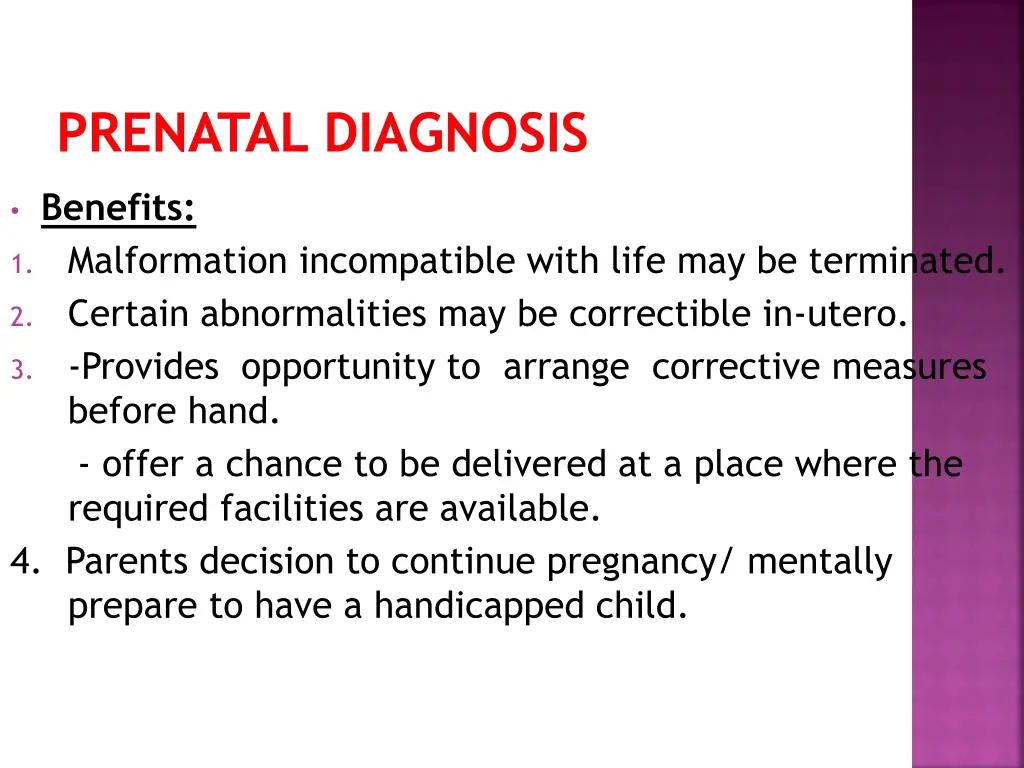 prenatal diagnosis 2