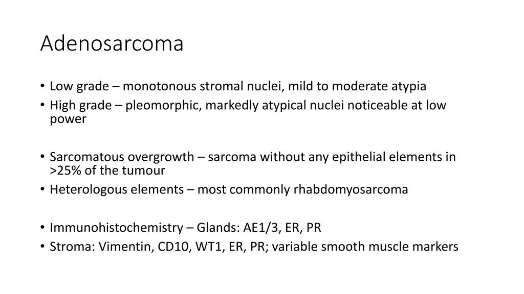 adenosarcoma 1