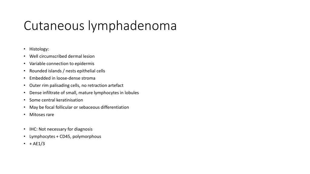 cutaneous lymphadenoma 1