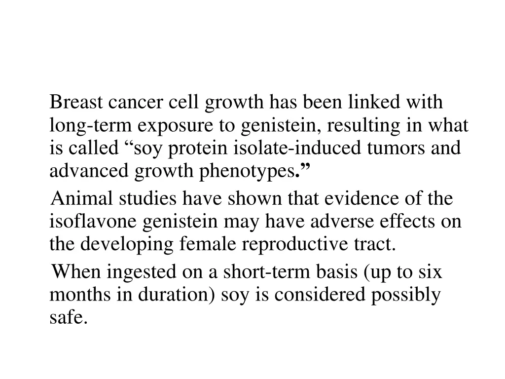 breast cancer cell growth has been linked with