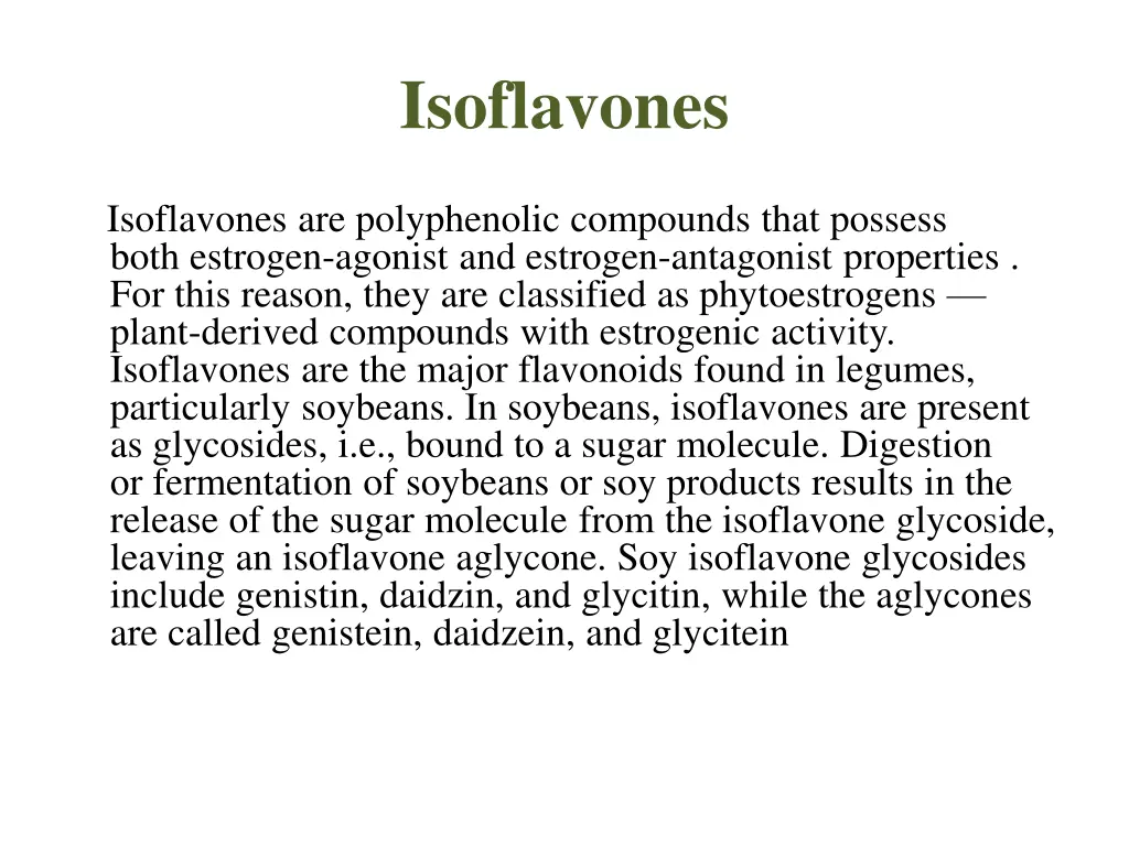 isoflavones 3