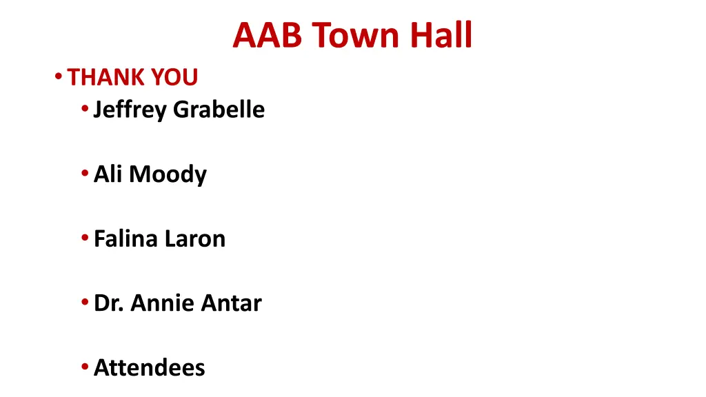 aab town hall 17