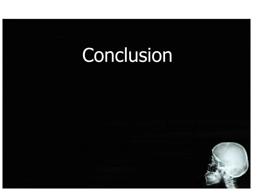 conclusion