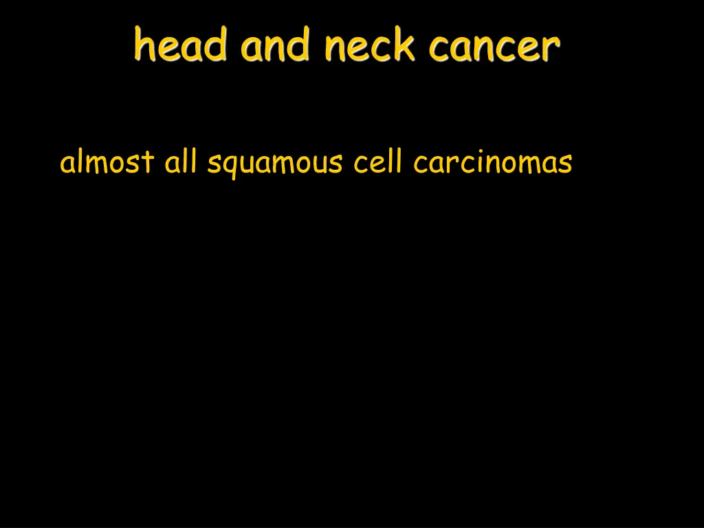 head and neck cancer