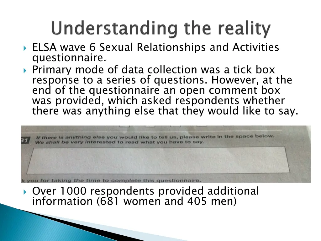 elsa wave 6 sexual relationships and activities