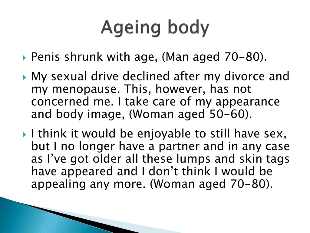 penis shrunk with age man aged 70 80 my sexual