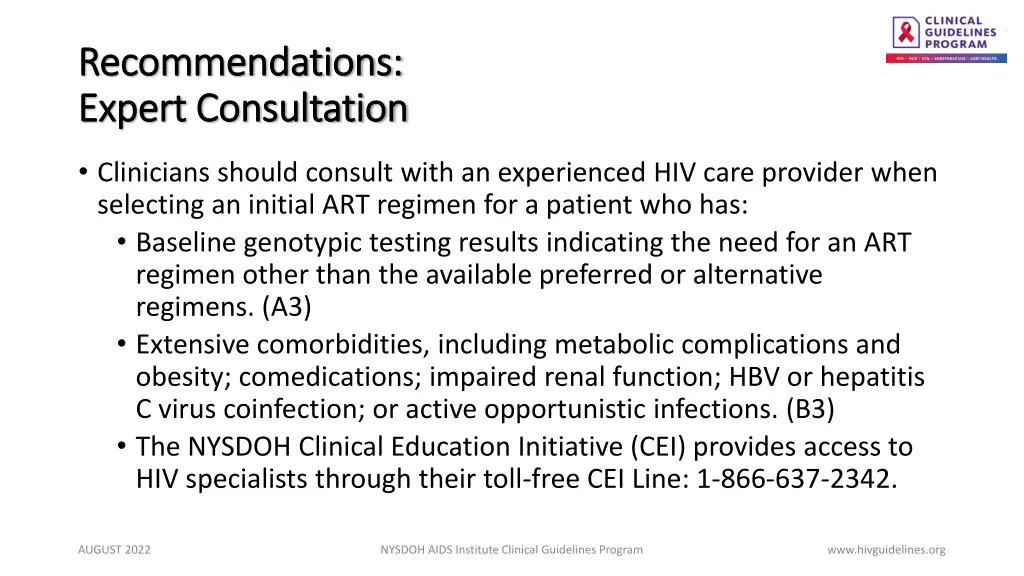 recommendations recommendations expert