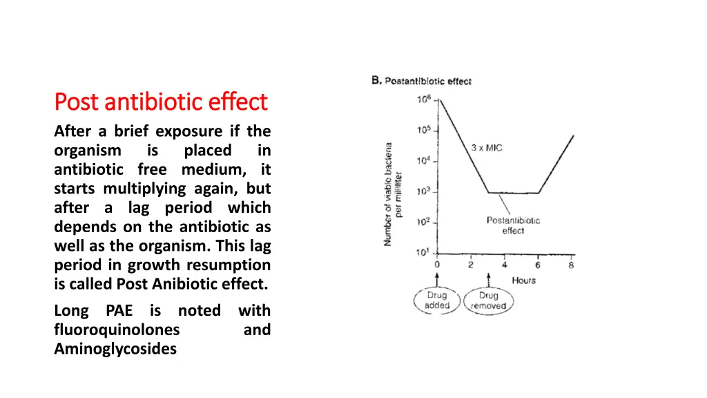 post antibiotic effect post antibiotic effect