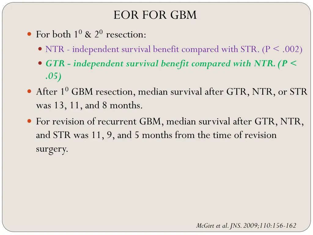 eor for gbm