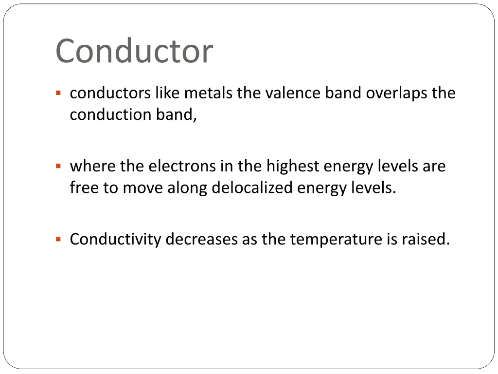 conductor