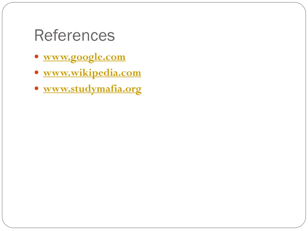 references