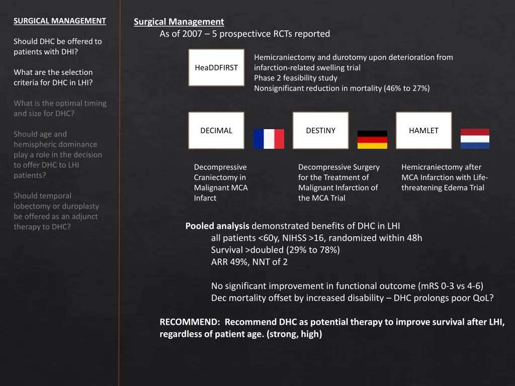 surgical management 2