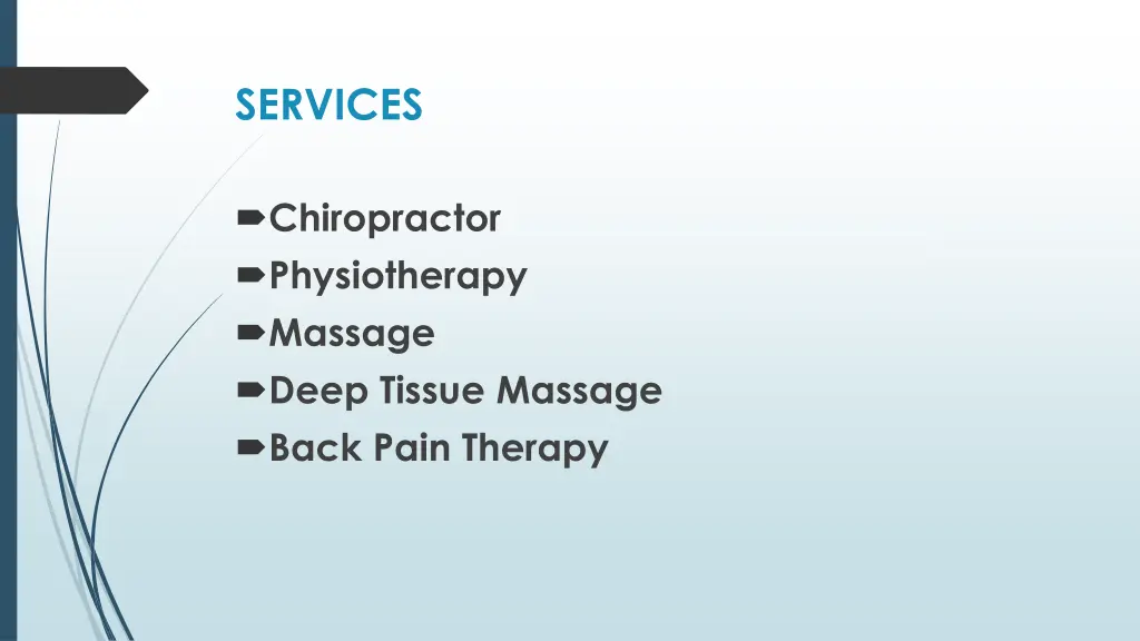 services