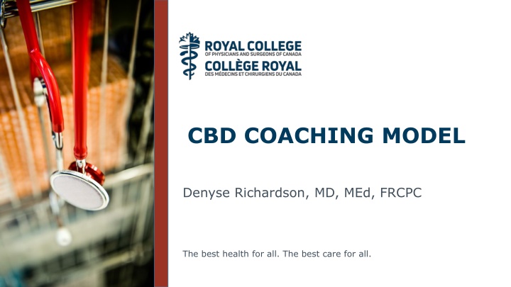 cbd coaching model