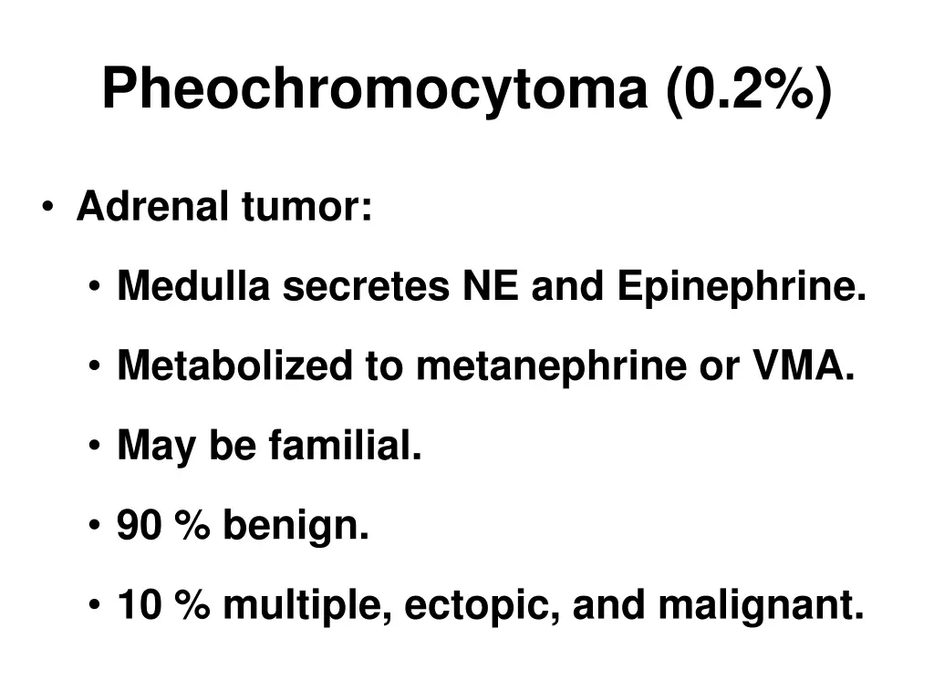 pheochromocytoma 0 2