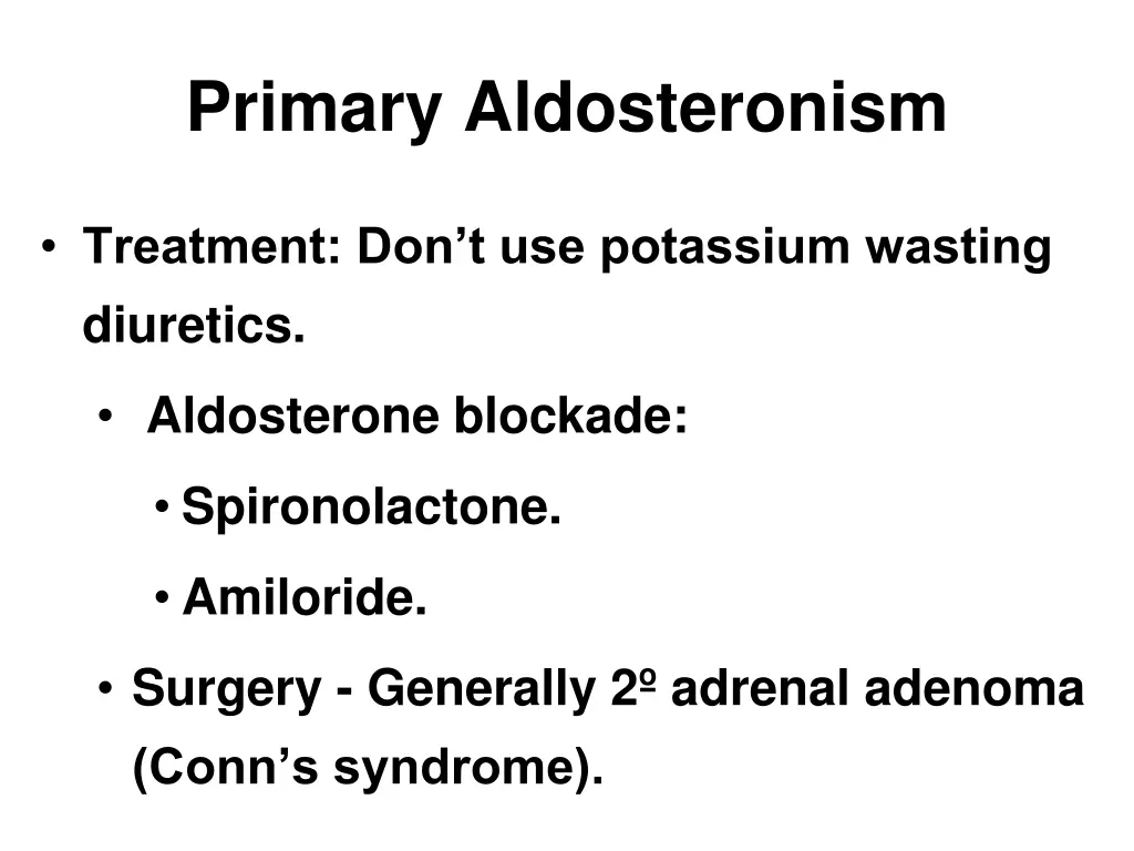 primary aldosteronism 1