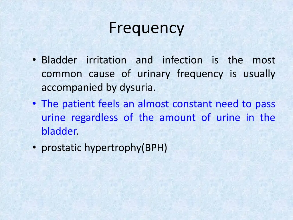 frequency 1