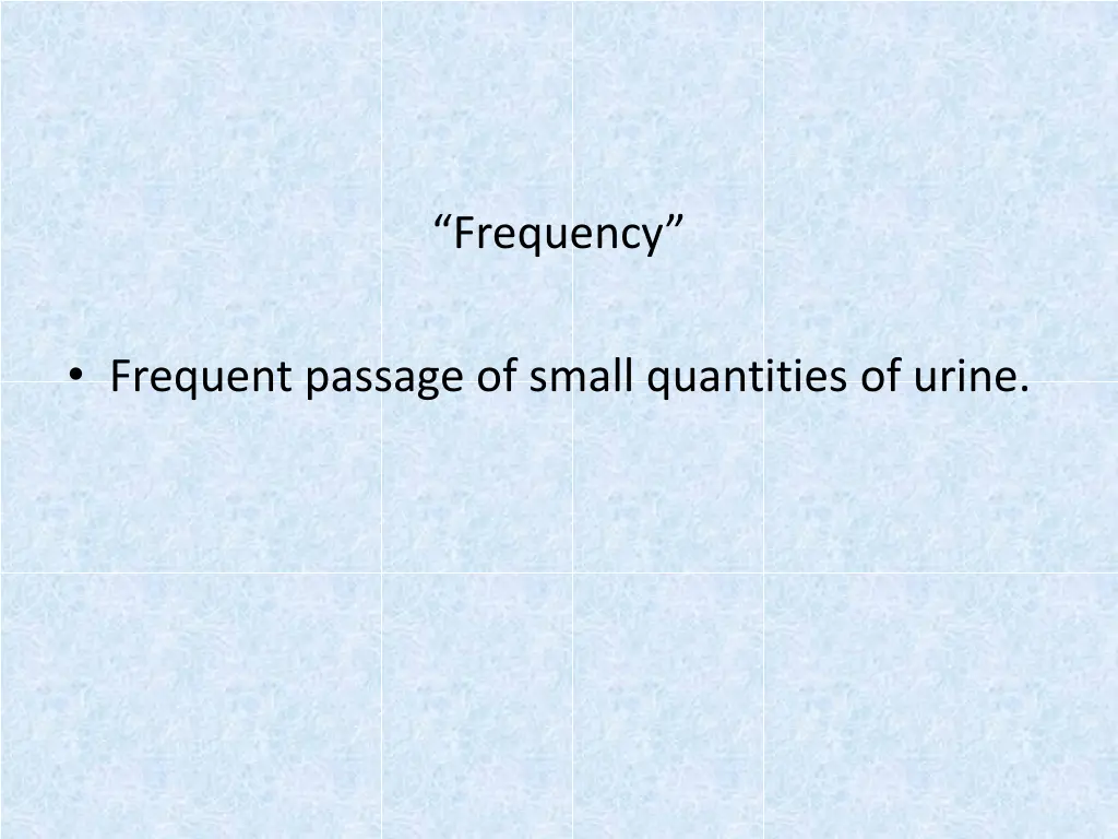 frequency