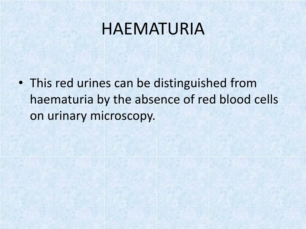 haematuria 2