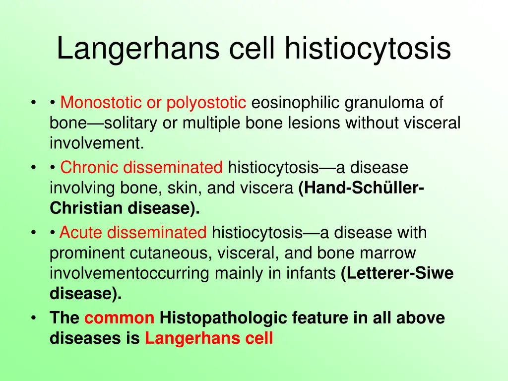 langerhans cell histiocytosis 2