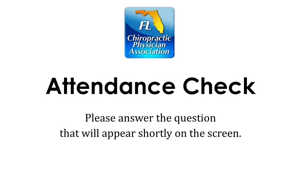 attendance check