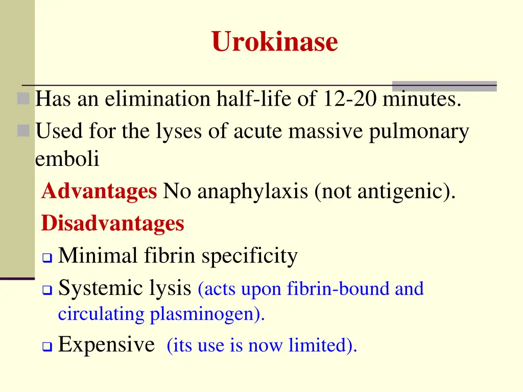 urokinase 1