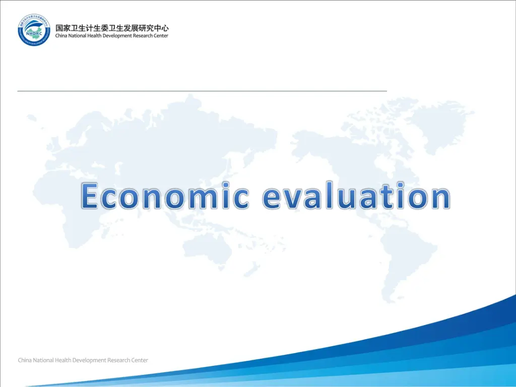 economic evaluation