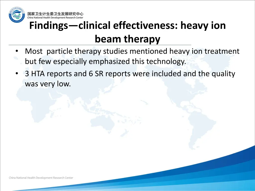 findings clinical effectiveness heavy ion beam 1