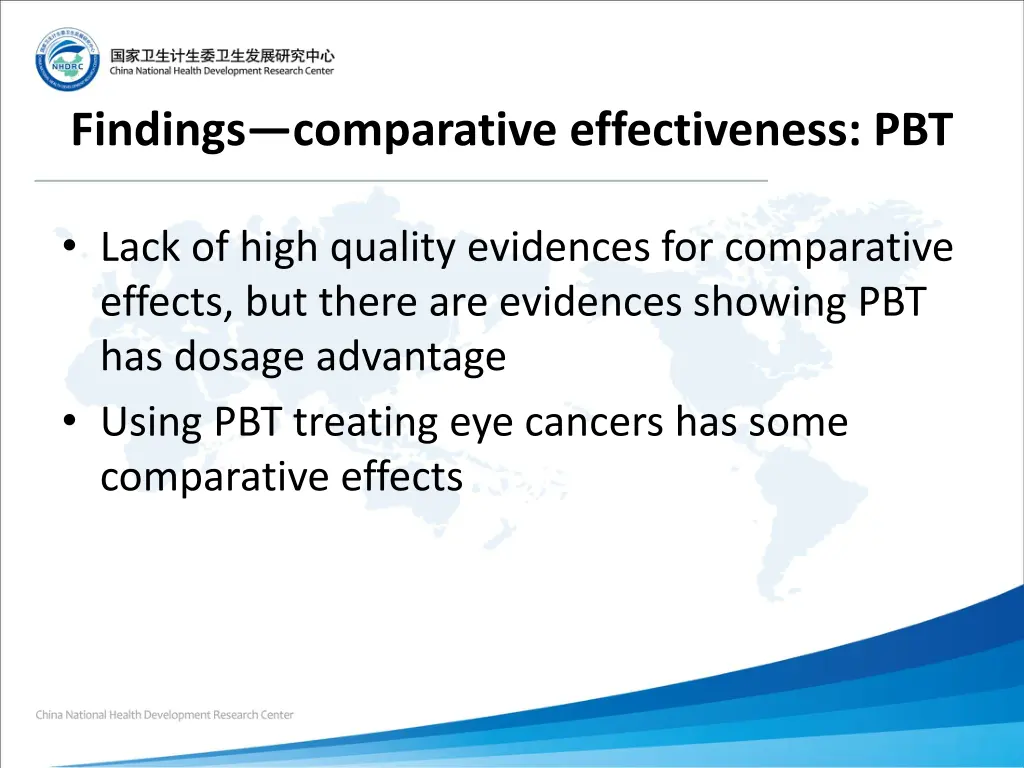 findings comparative effectiveness pbt