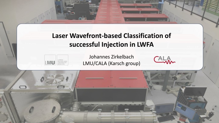 laser wavefront based classification