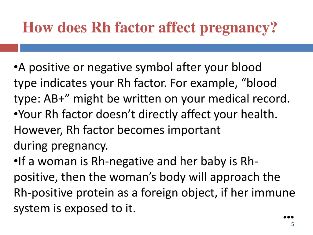 how does rh factor affect pregnancy
