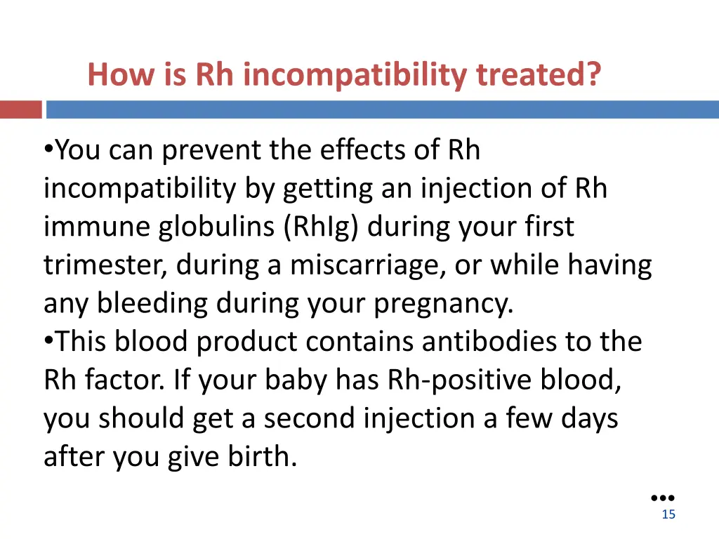how is rh incompatibility treated 2