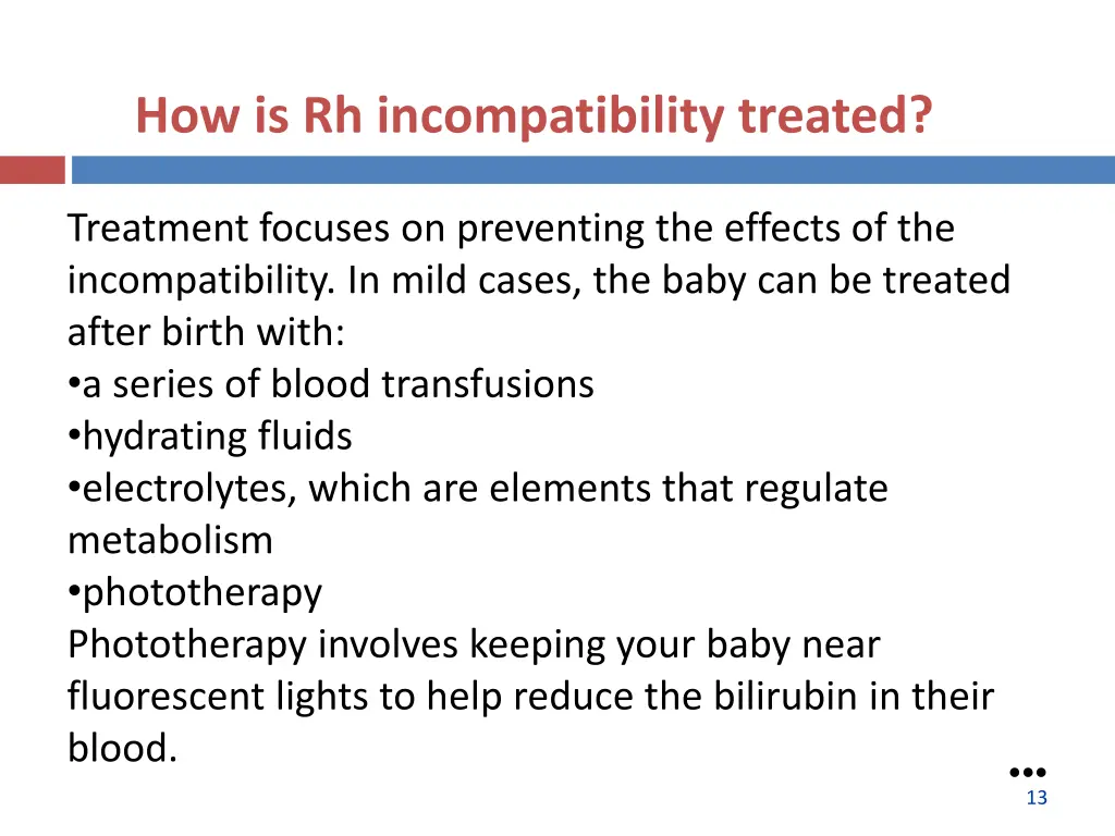 how is rh incompatibility treated