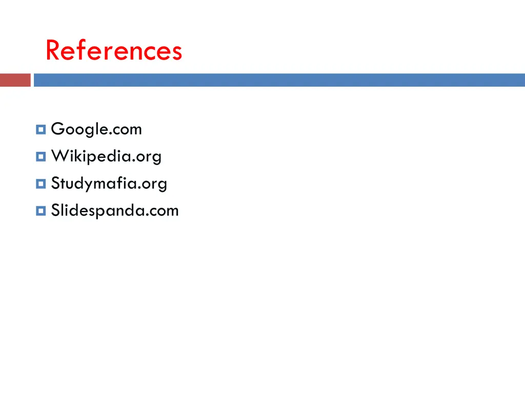 references
