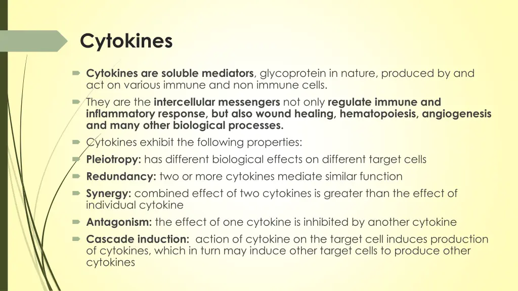 cytokines
