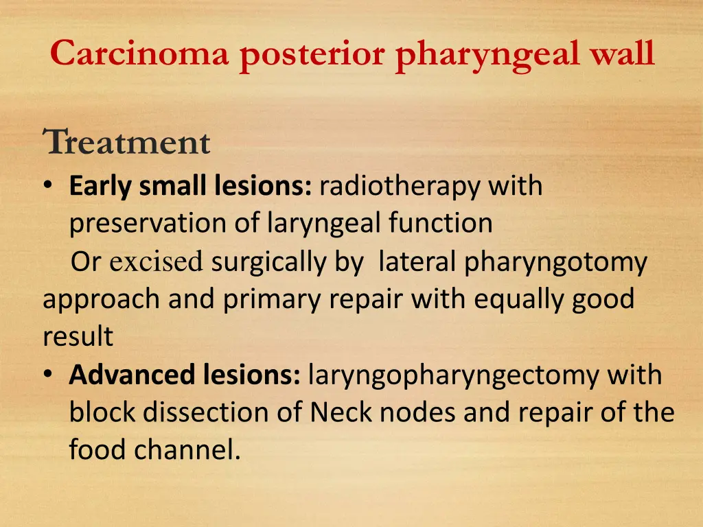 carcinoma posterior pharyngeal wall 2