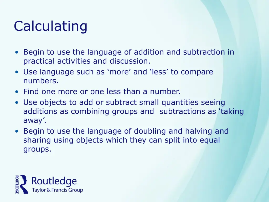 calculating
