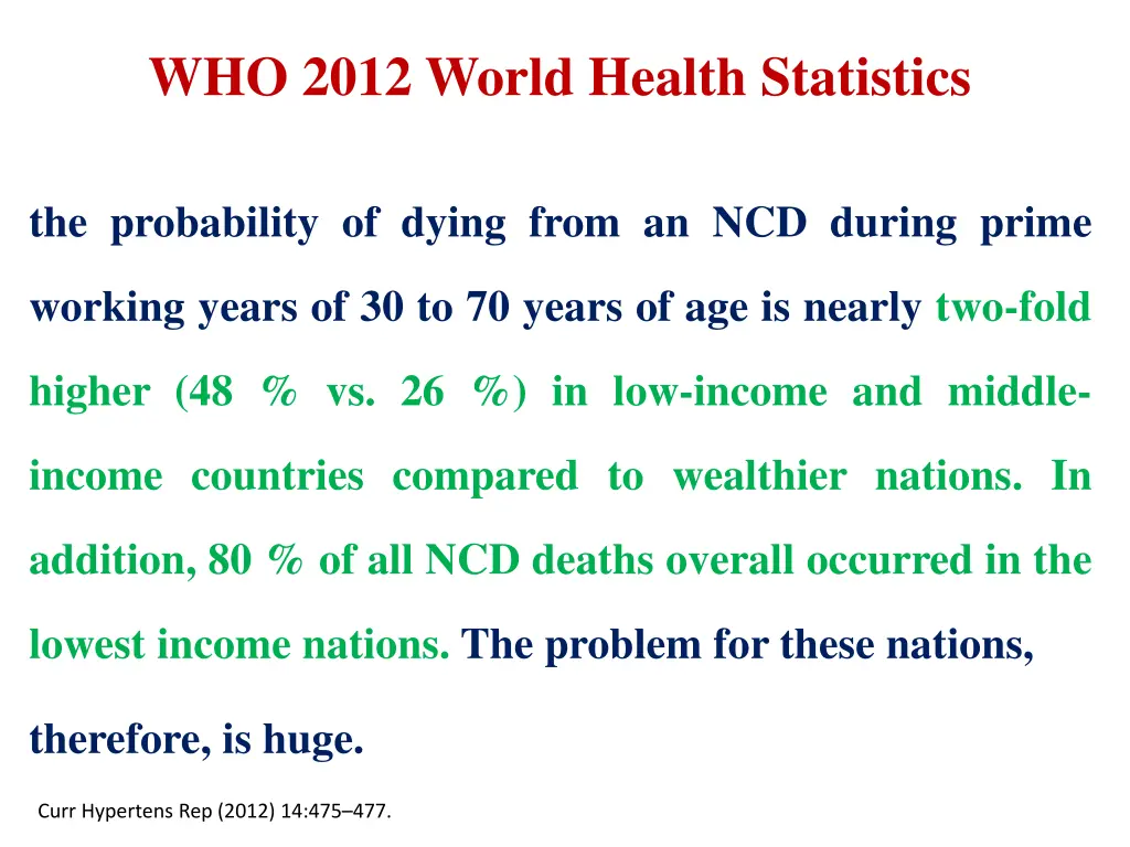 who 2012 world health statistics 1