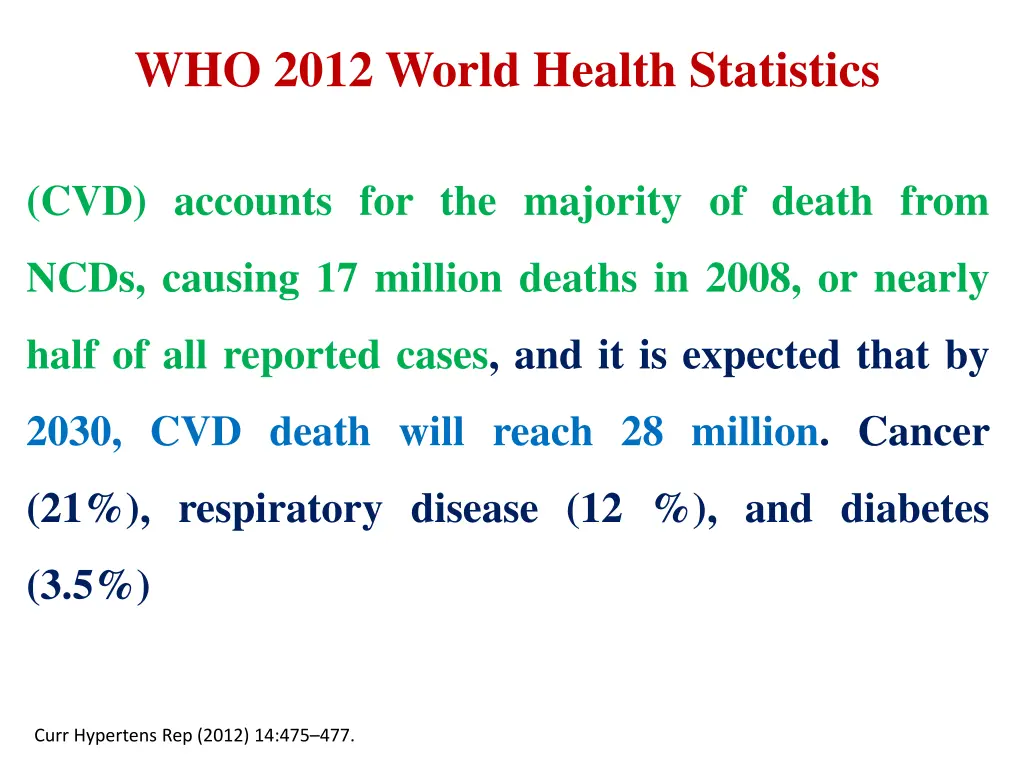 who 2012 world health statistics