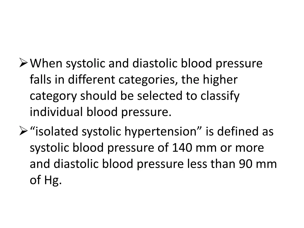 when systolic and diastolic blood pressure falls