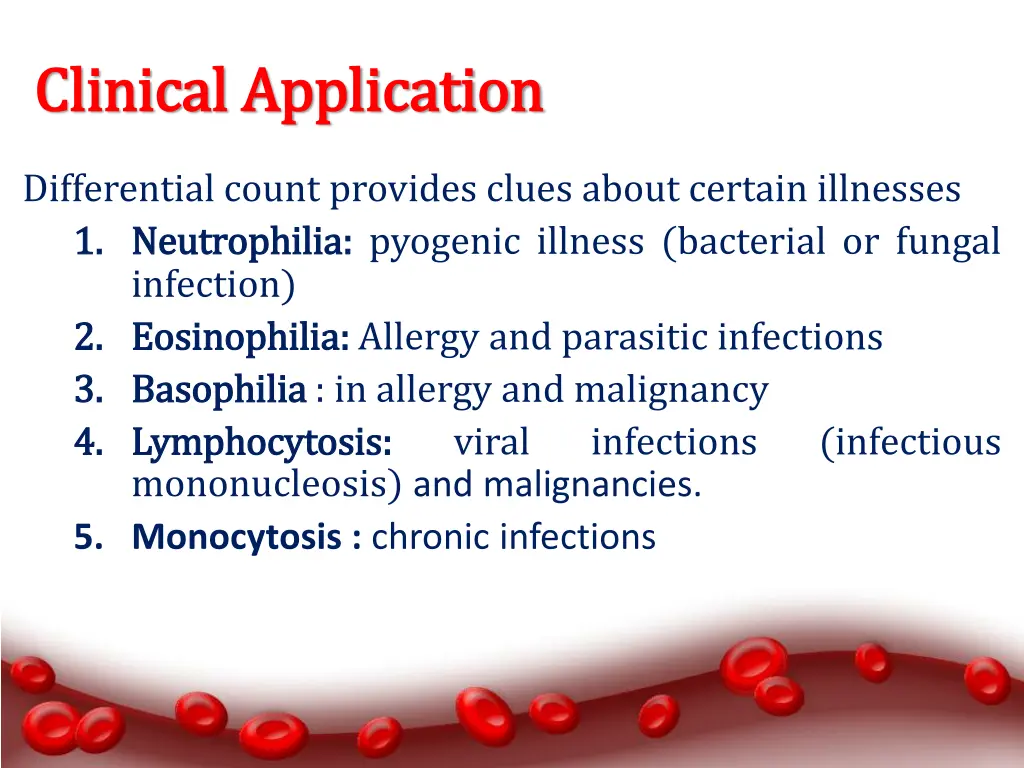 clinical application clinical application
