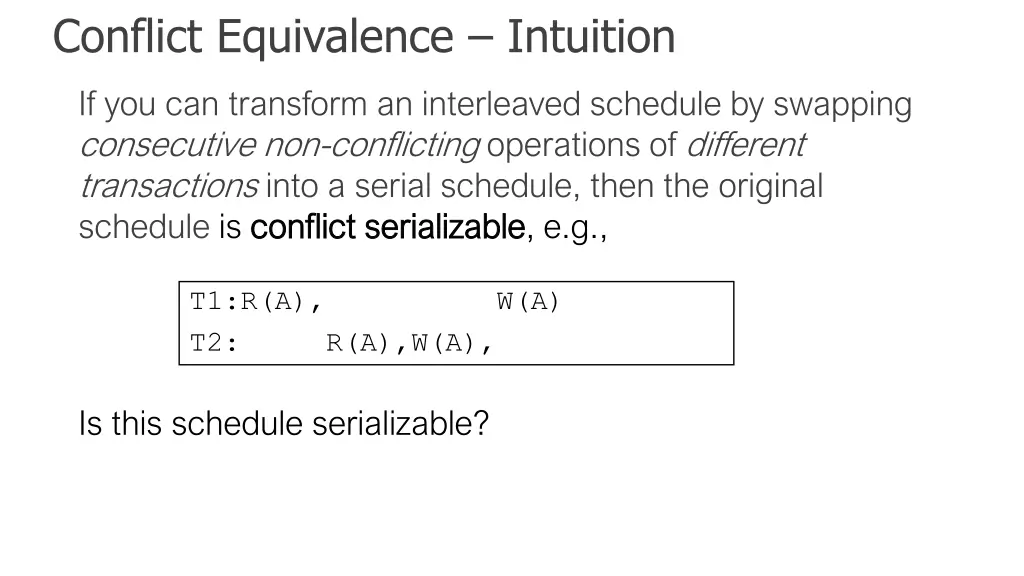 conflict equivalence intuition 2