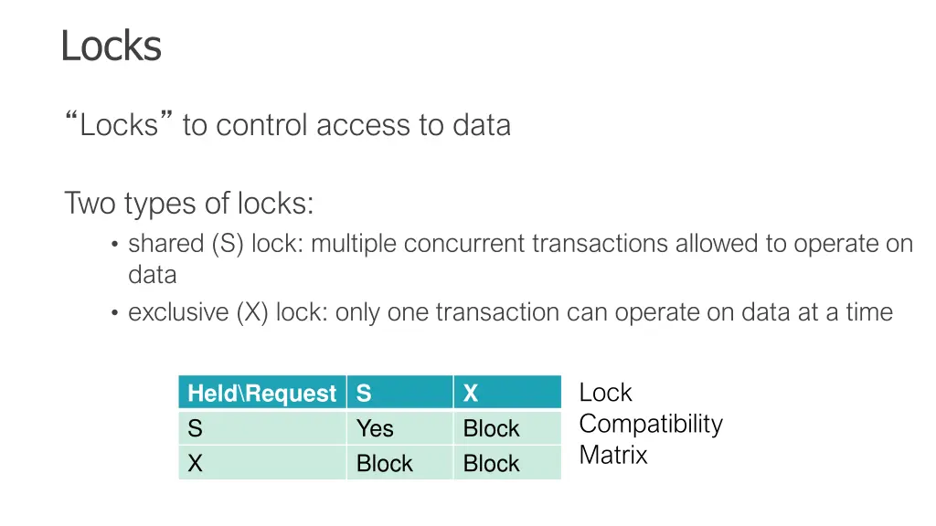 locks