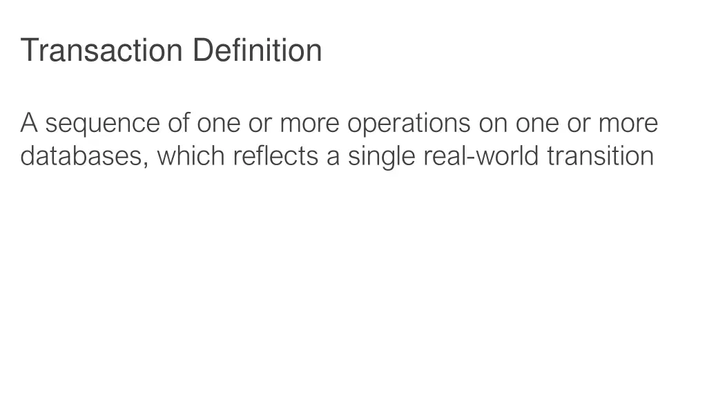 transaction definition