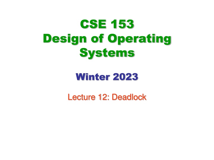 cse 153